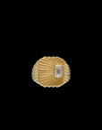 Ray of Light Ring - Small Gold