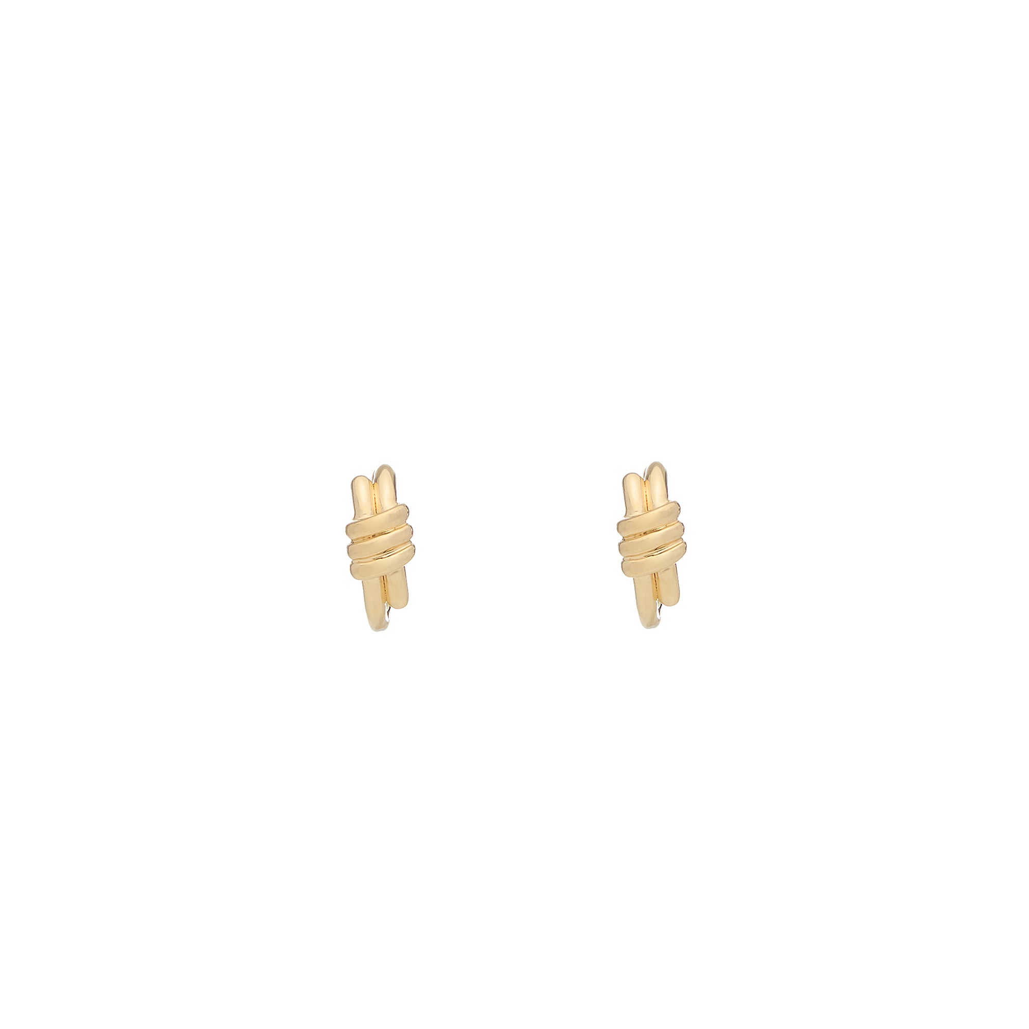 Eclipse Mini Hoops - Gold