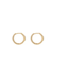 Eclipse Mini Hoops - Gold