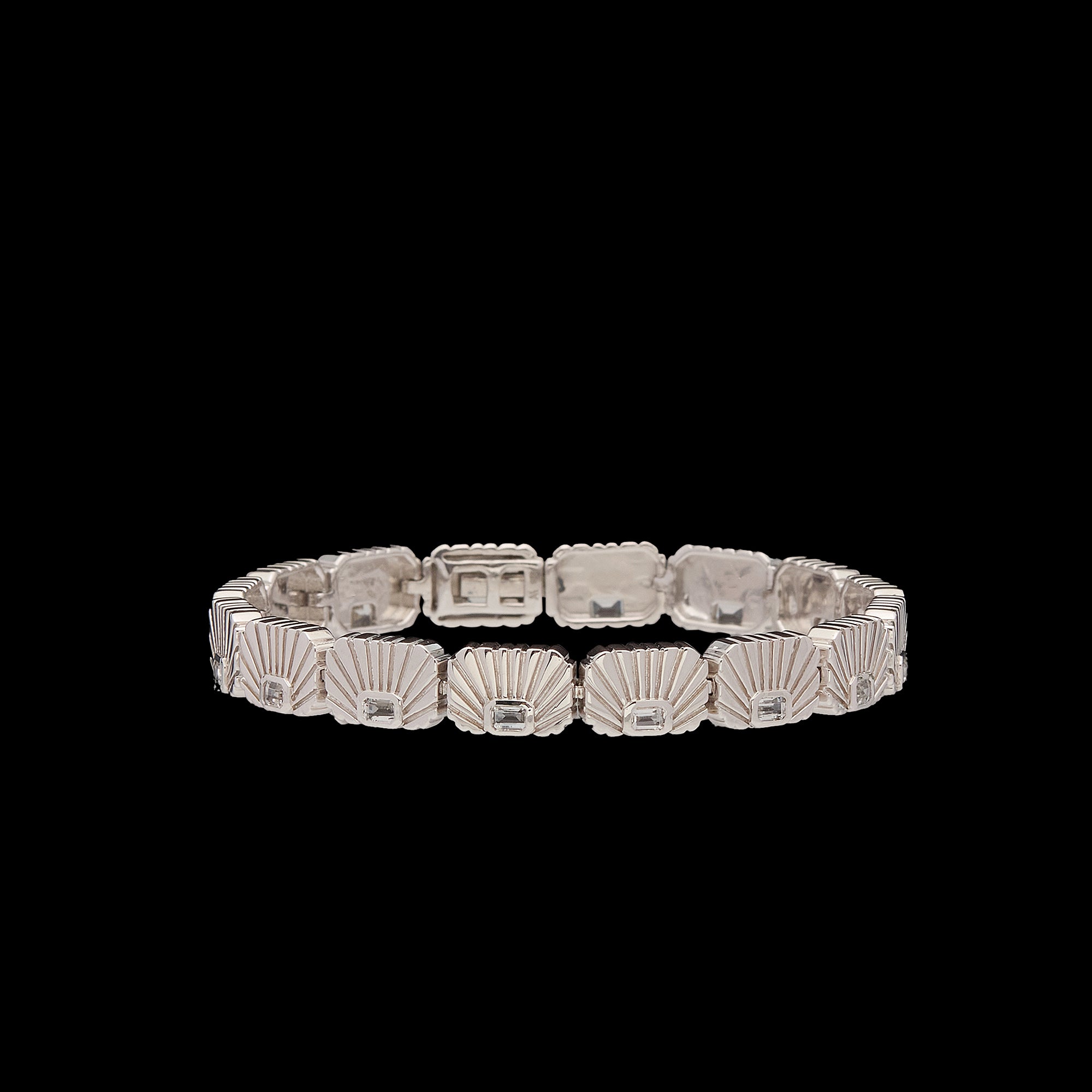 Ray of Light -  Quatrum Bracelet Silver
