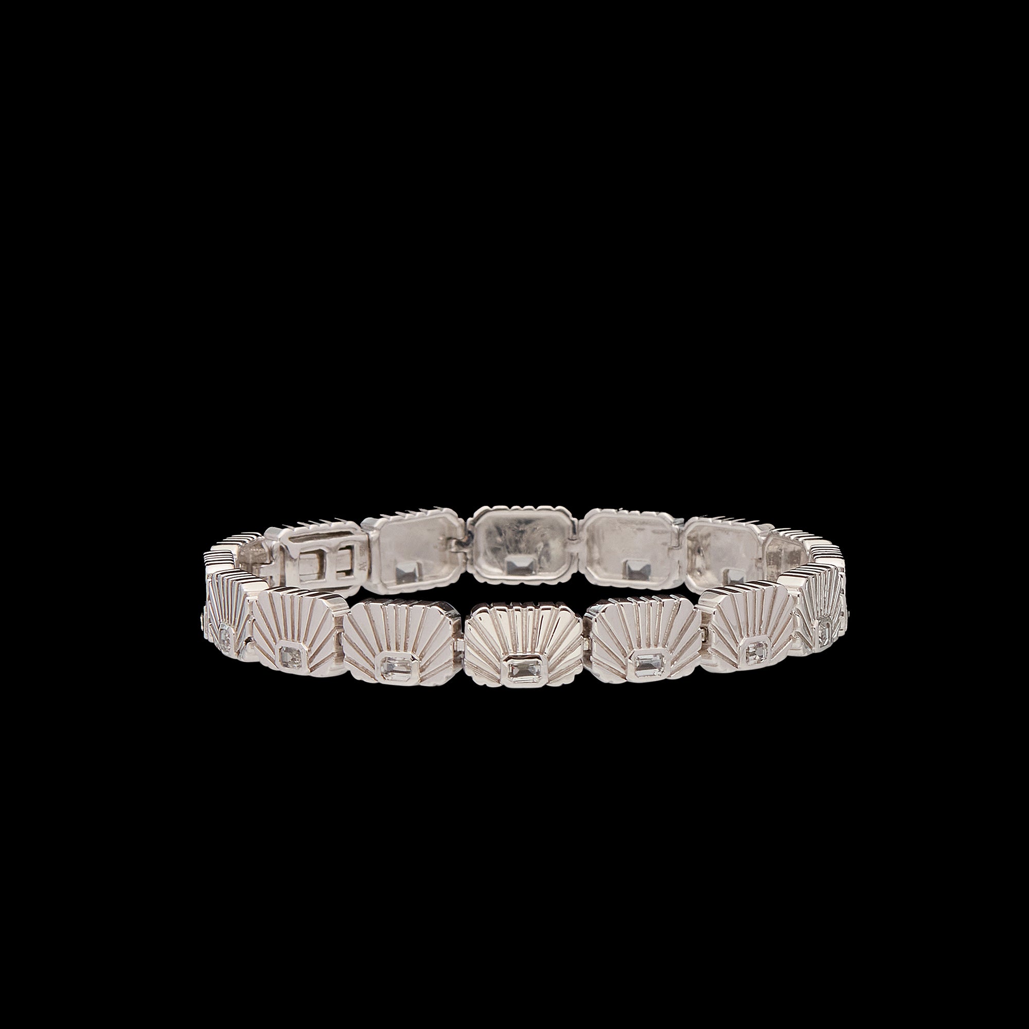 Ray of Light -  Quatrum Bracelet Silver