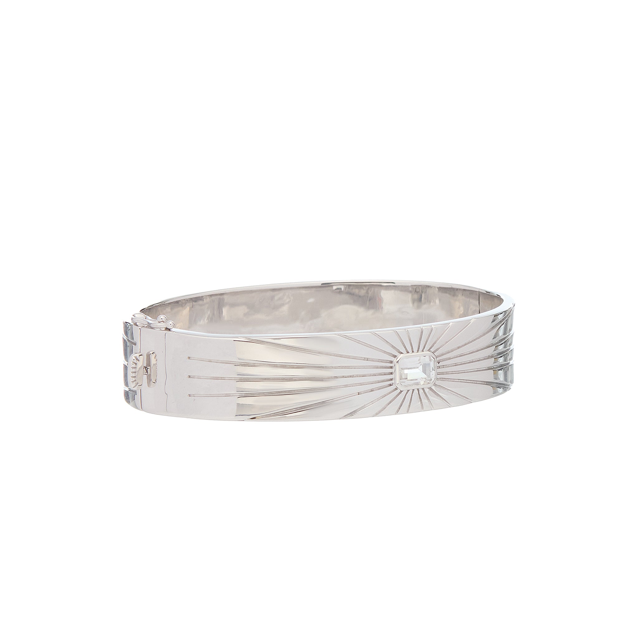Ray of Light - Bangle  Silver