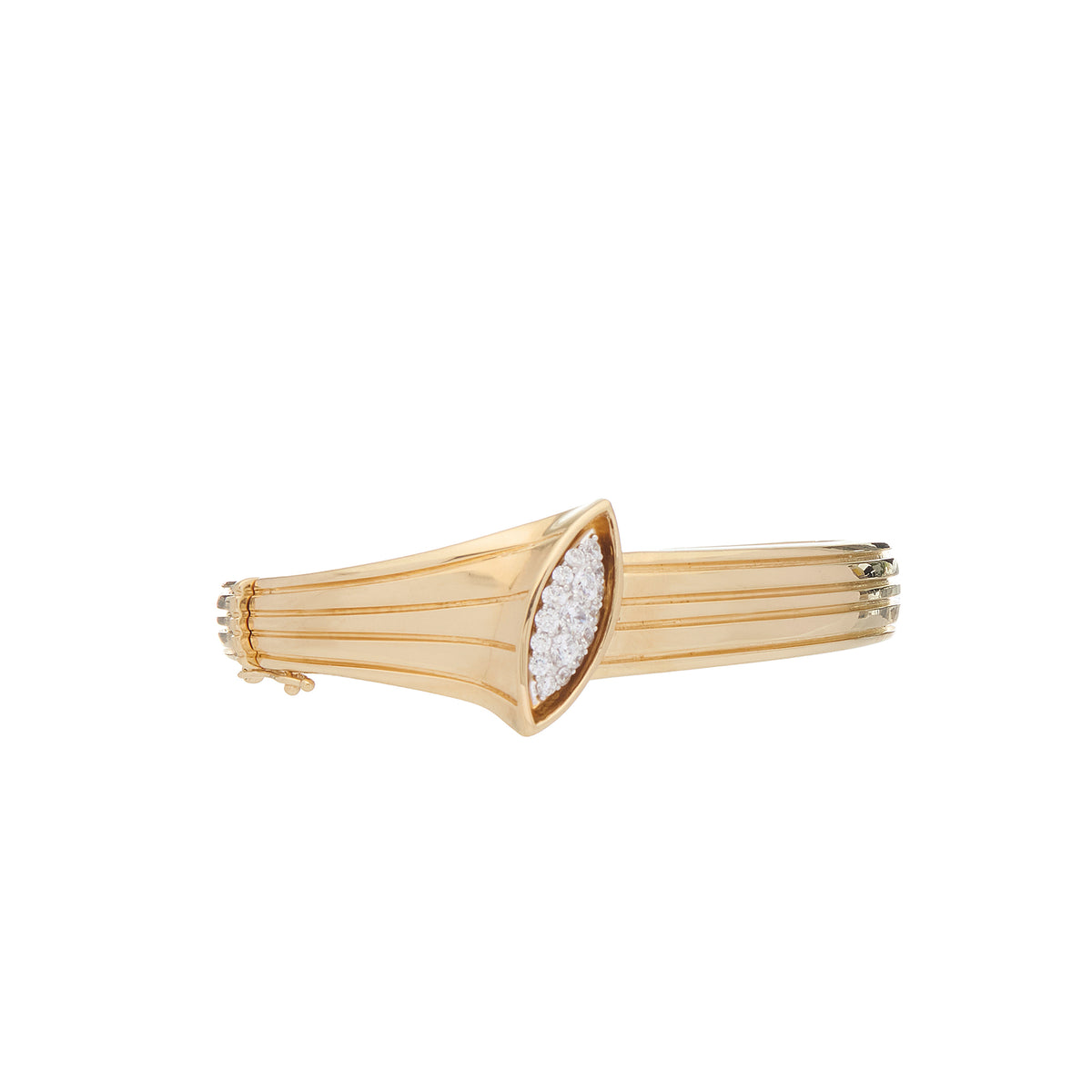 Pietre Bangle - Gold Pave