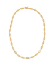 Pietre  Necklace - Gold Diamond/White Topaz