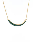 Luna Necklace - Malachite