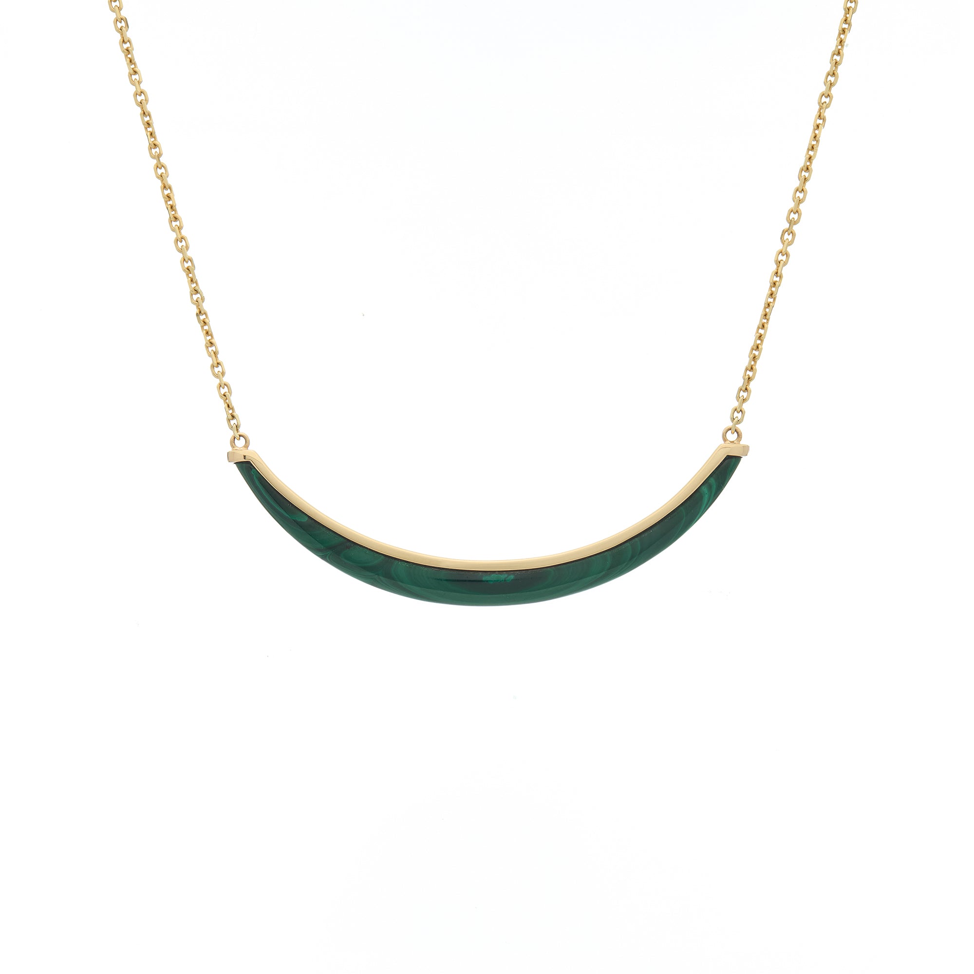 Luna Necklace - Malachite