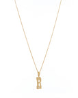 Ray of Light Initial Pendant - Medium