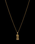 Ray of Light Initial Pendant - Medium