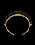Luna Cuff - Gold & Black Onyx