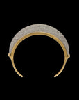 Luna Cuff -  Gold Diamond Pave