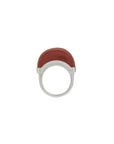 Luna Ring - Silver & Jasper