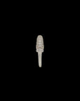 Luna  Ring - Silver with White Diamond Pave