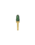 Luna Ring - Gold with Green Tsavorite Pave