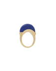 Luna Mini  Ring - Gold & Lapis