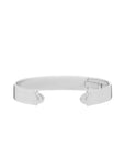 Doppia Slim Luna Cuff - Silver