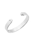 Doppia Slim Luna Cuff - Silver