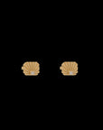 Ray Of Light Studs Gold
