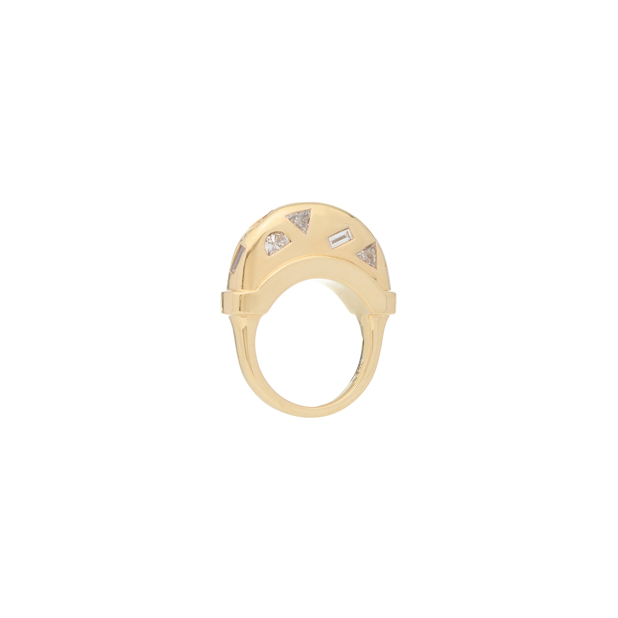Luna Ring - Gold  Scattered Diamond