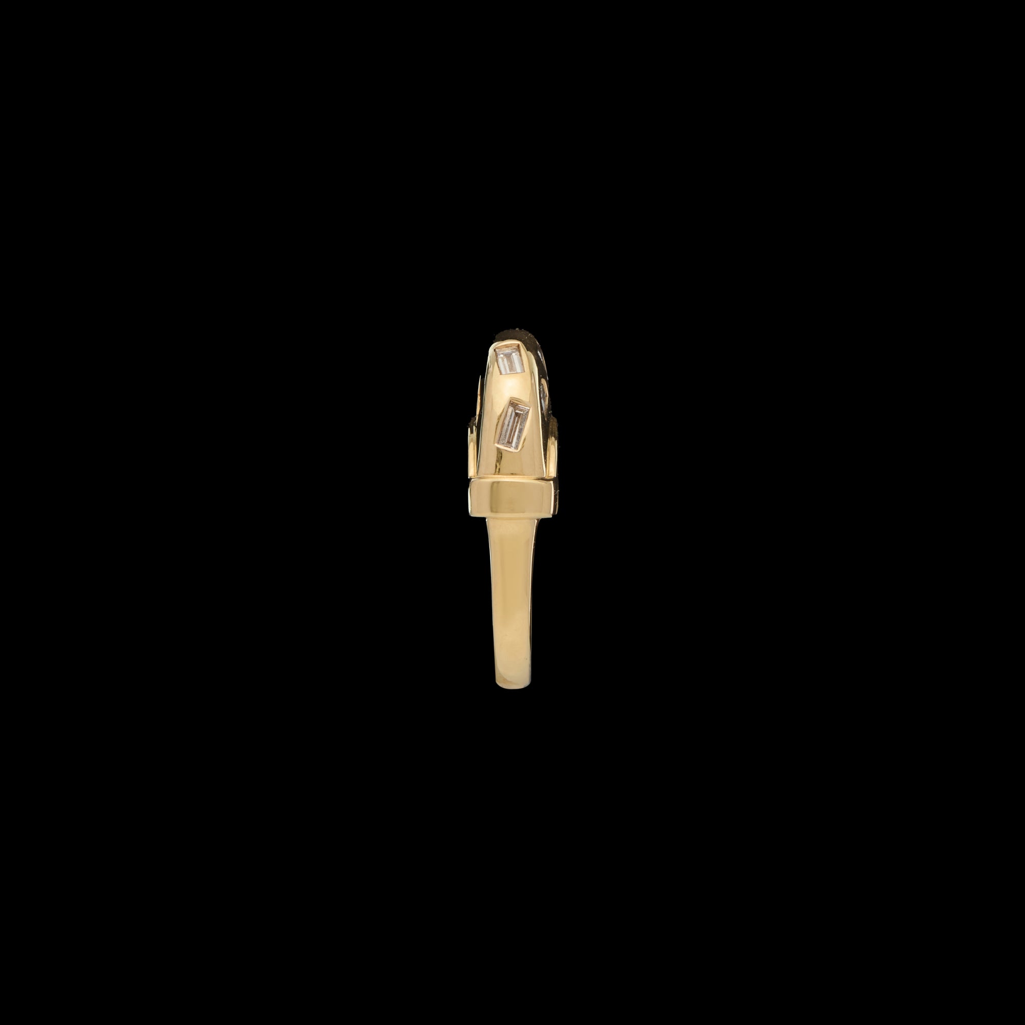Luna Ring - Gold  Scattered Diamond