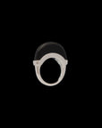 Luna Ring - Silver & Onyx