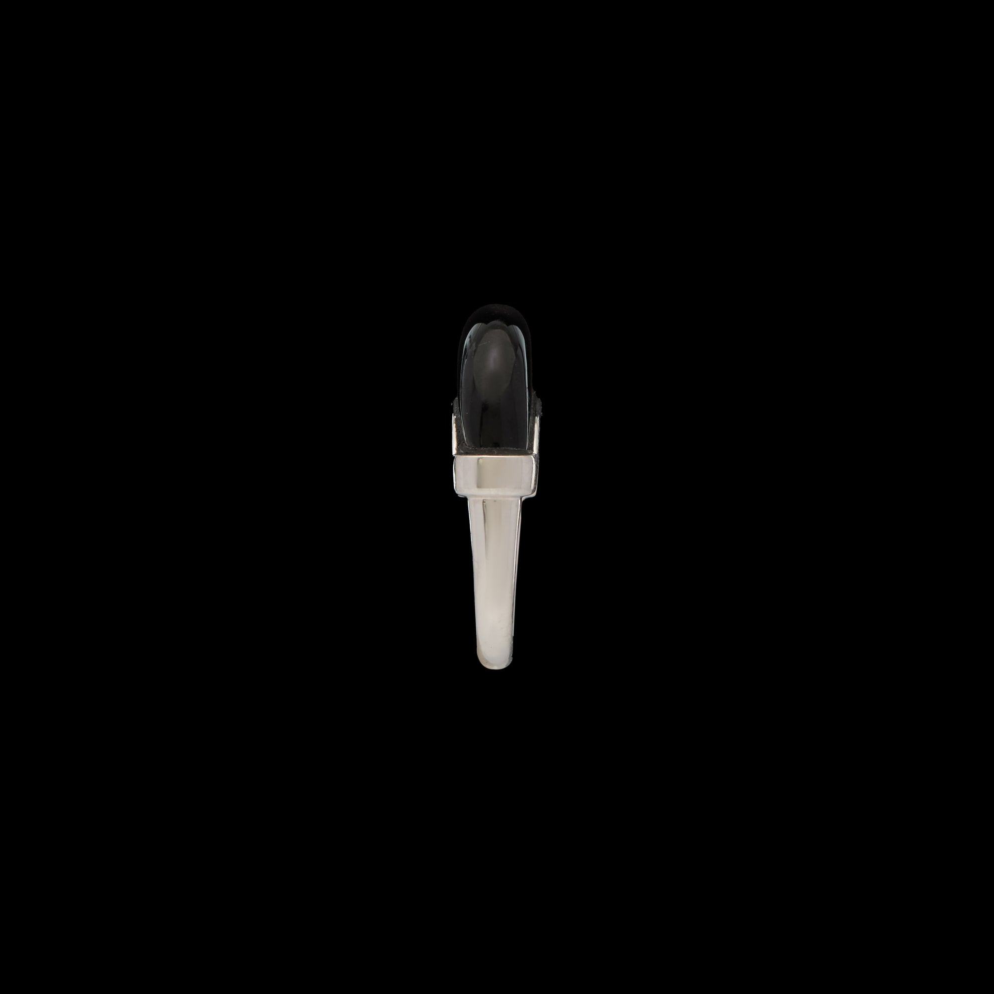 Luna Ring - Silver &amp; Onyx