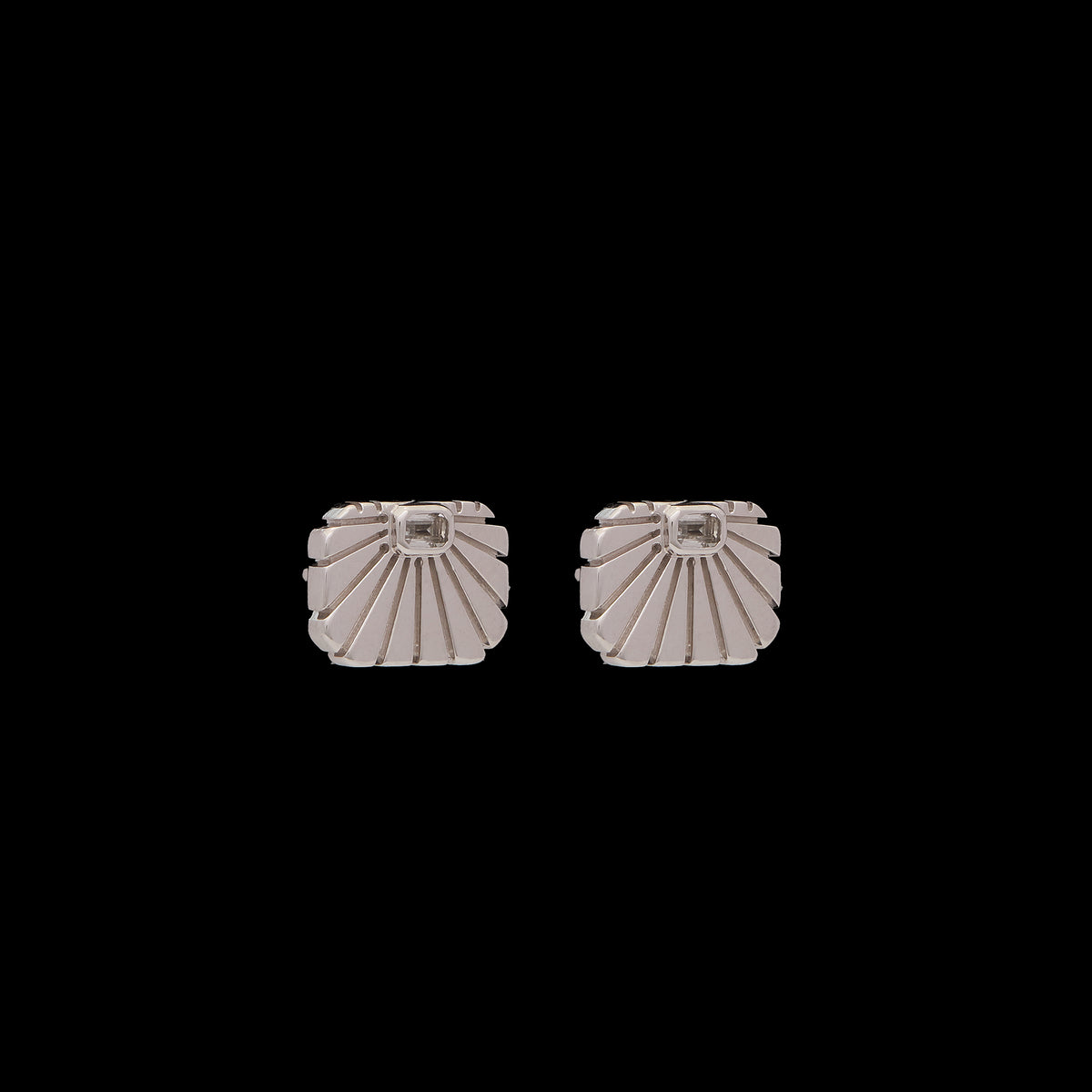 Ray Of Light Studs Silver