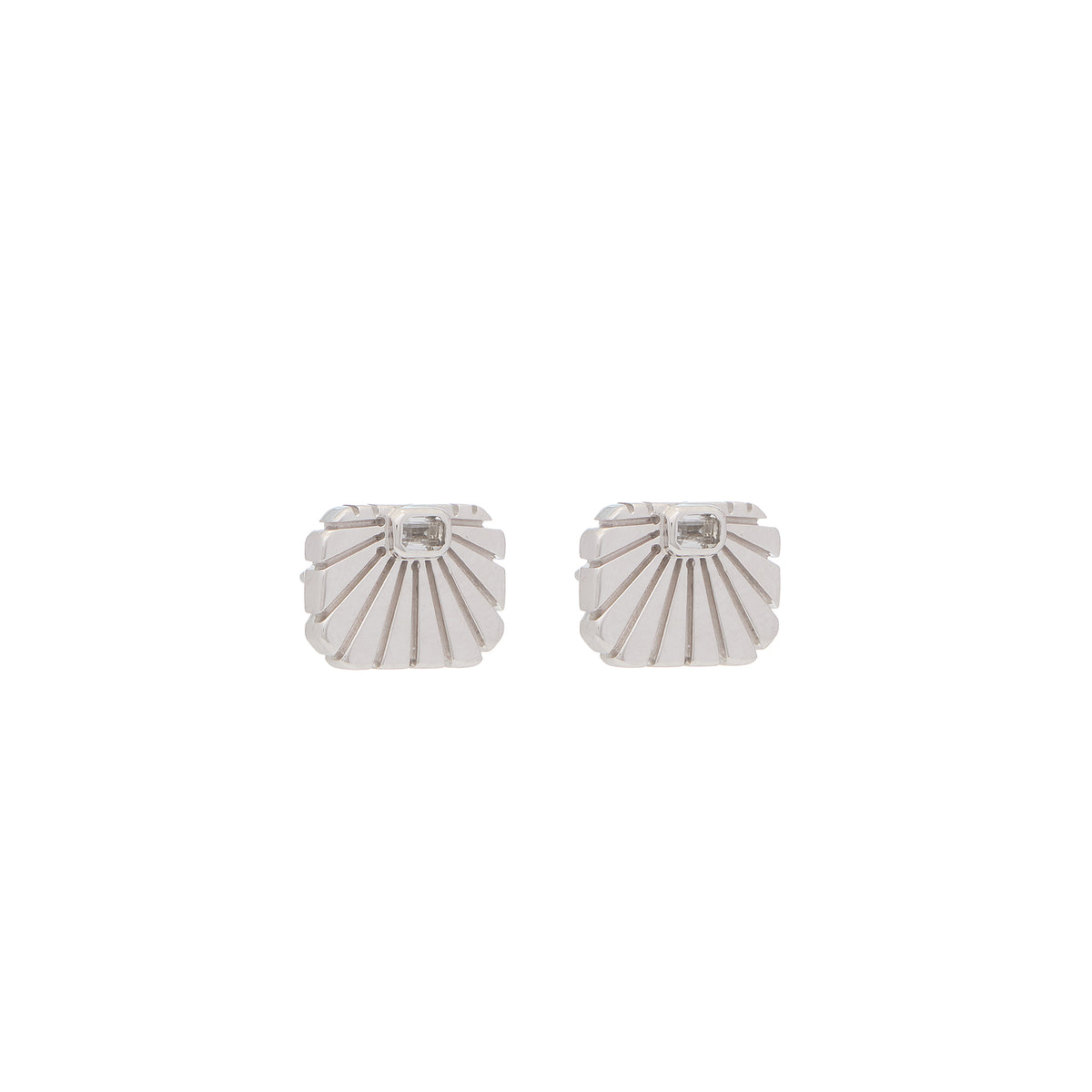 Ray Of Light Studs Silver