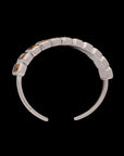 Ray of Light -  Quatrum Cuff  Silver -CITRINE