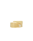 Ray of Light Ring -Gold open Ray Band