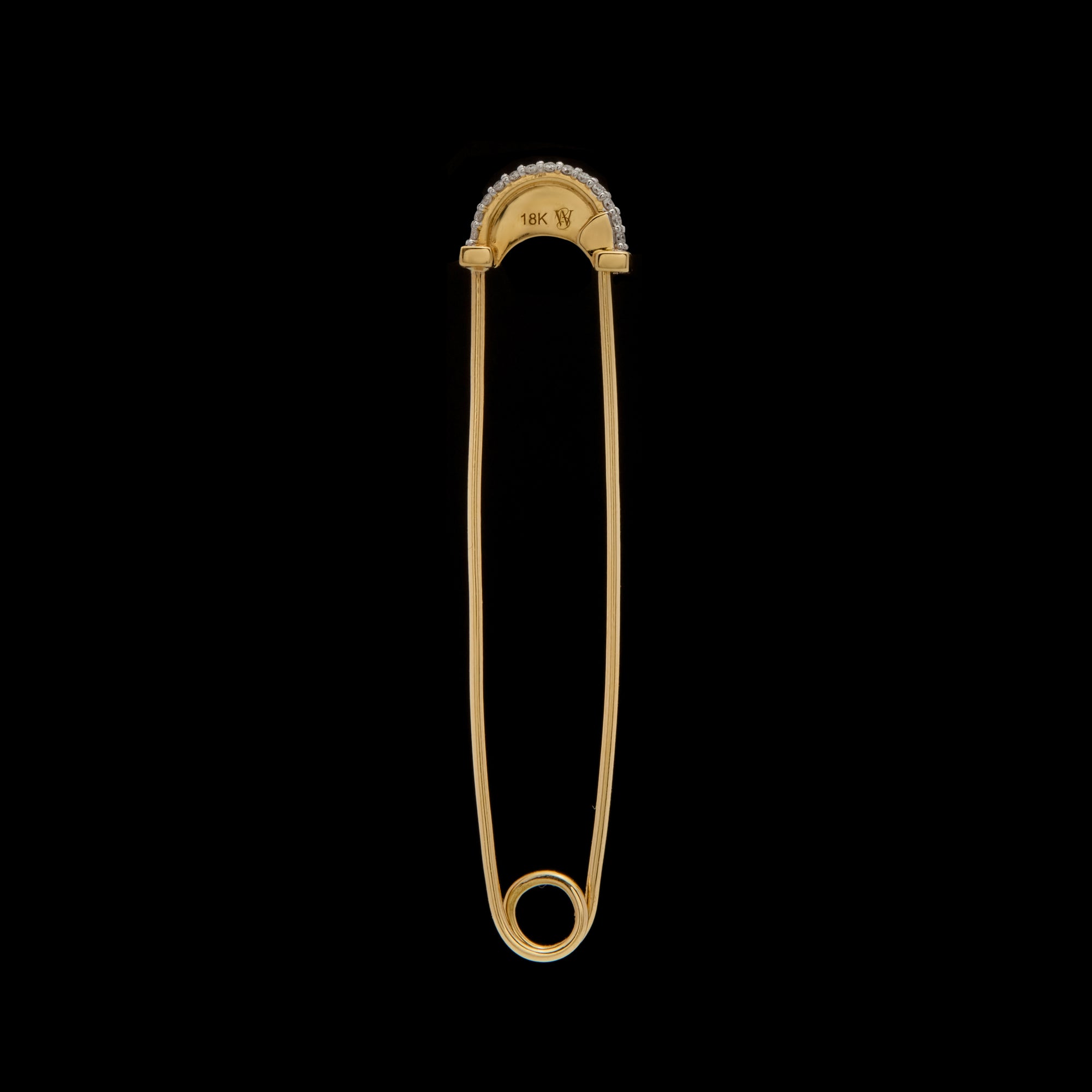 Luna Pin - Diamond Pave