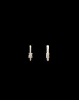 Luna X-Small Hoops - Silver