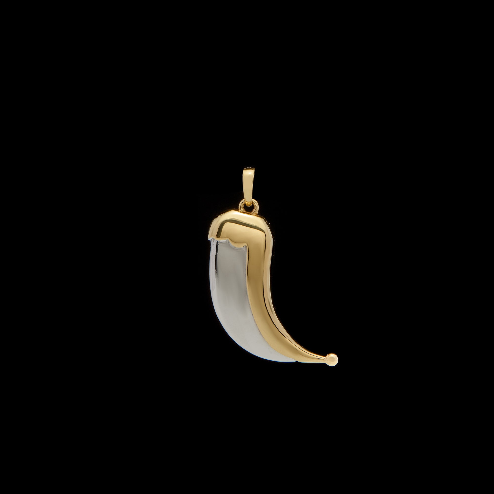 Wyld Dorian Horn - Yellow Gold and Silver