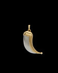 Wyld Dorian Horn - Yellow Gold and Silver