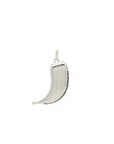 Wyld Dorian Horn - Silver & Brown Pave Diamond