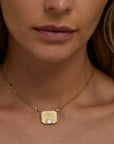 Ray of Light Solitaire Necklace