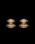 Pietre Double Studs - Pave / Gem