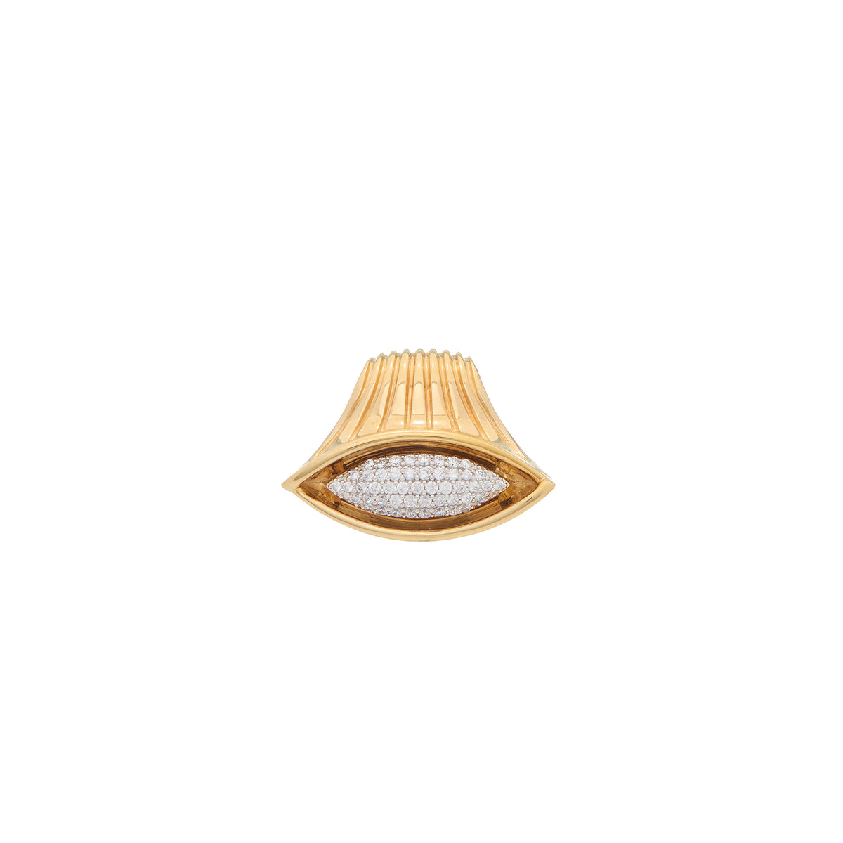 Pietre Single Pendant - Jumbo Diamond Pave