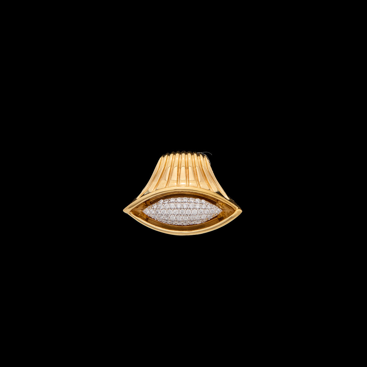 Pietre Single Pendant - Jumbo Diamond Pave