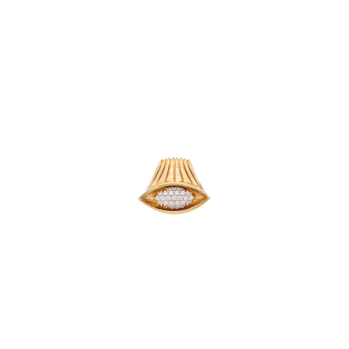Pietre Single Pendant - Small Diamond Pave