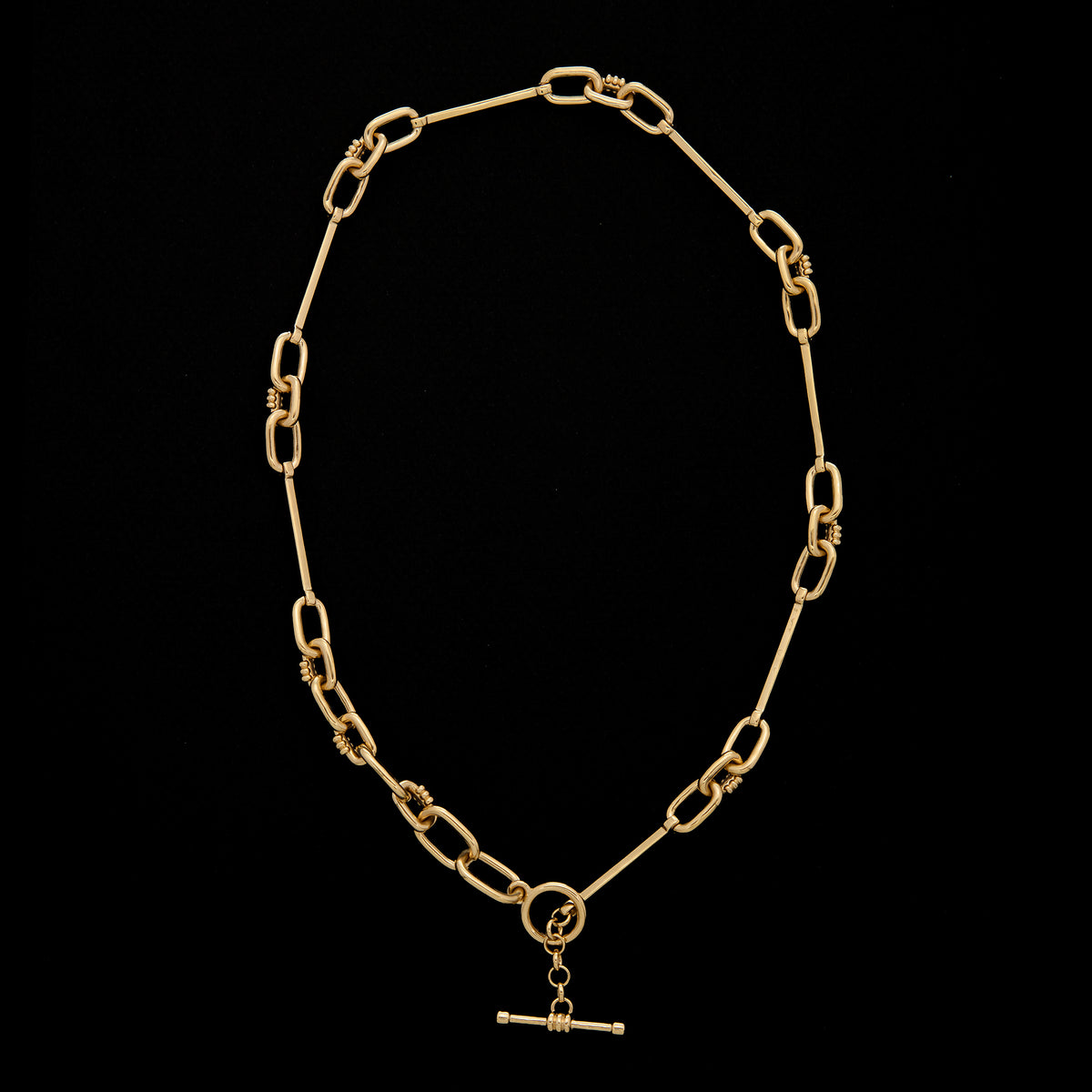 Eclipse Bar Necklace - Gold