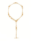 Eclipse Bar Necklace - Gold
