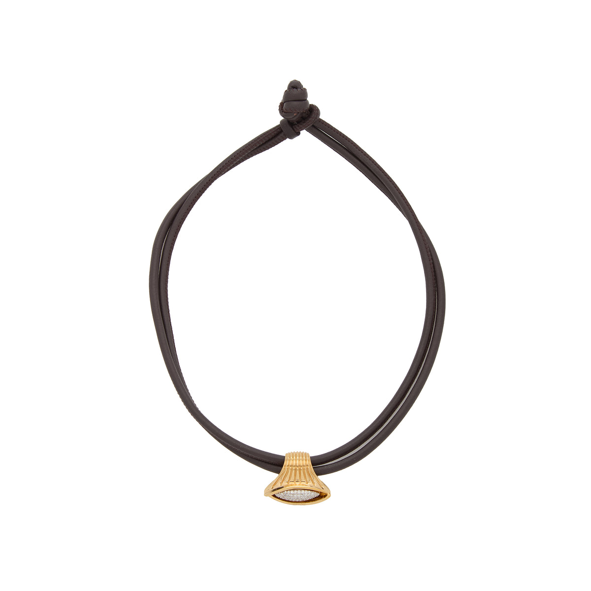 Pietre Single Pendant - Jumbo Diamond Pave