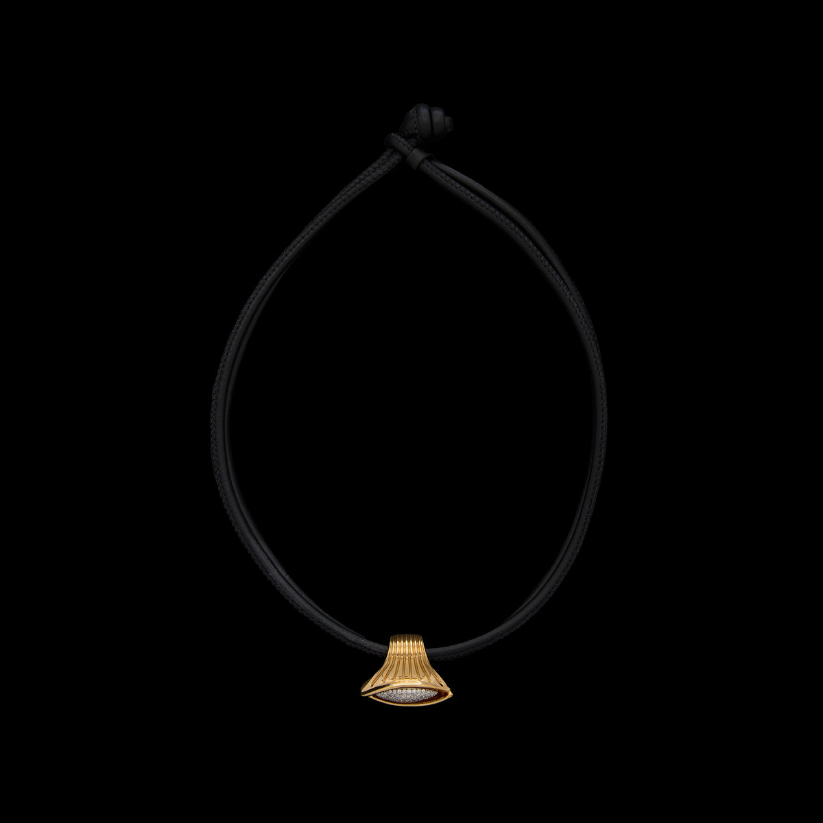 Pietre Single Pendant - Jumbo Diamond Pave