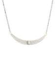 Ray of Light  Necklace - Silver