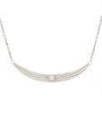 Ray of Light  Necklace - Silver