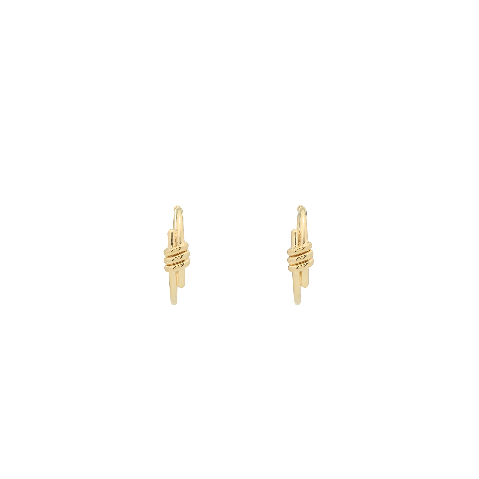 Eclipse Medium  Hoops - Gold