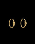Eclipse Medium  Hoops - Gold