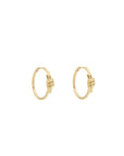 Eclipse Medium  Hoops - Gold