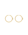 Eclipse Medium  Hoops - Gold