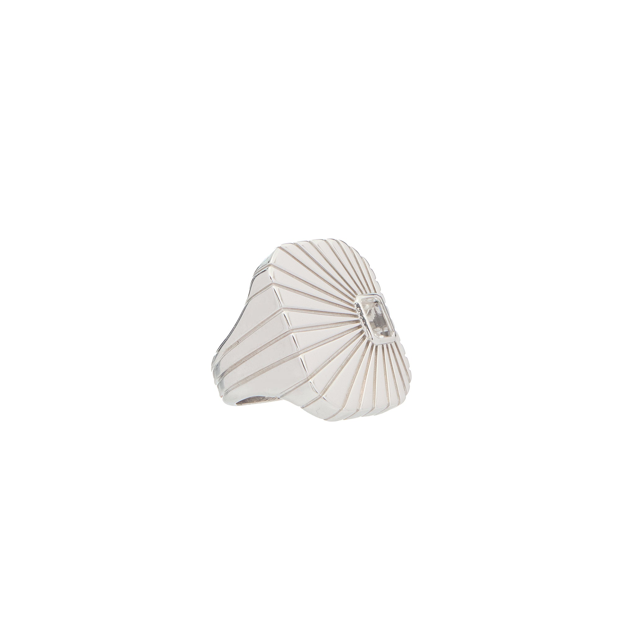 Ray of Light Ring - Jumbo Silver